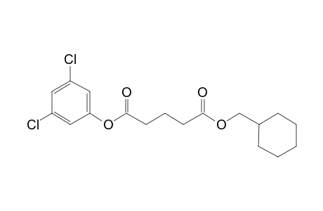 Glutaric acid, cyclohexylmethyl 3,5-dichlorophenyl ester