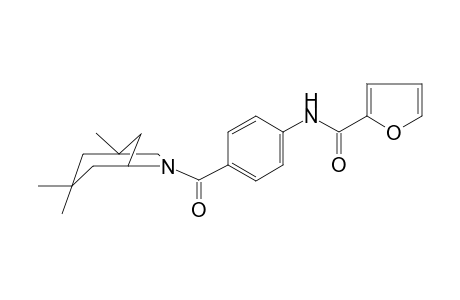 N-(4-[(1,3,3-Trimethyl-6-azabicyclo[3.2.1]oct-6-yl)carbonyl]phenyl)-2-furamide