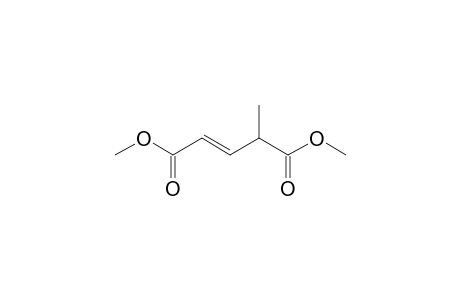Dimethyl (2E)-4-methyl-2-pentenedioate