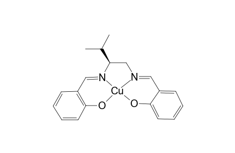 [(2S)-[N,N'-Bis-(2'-hydroxybenzylidene)]-3-methyl-1,2-diaminobutanato]copper(II)
