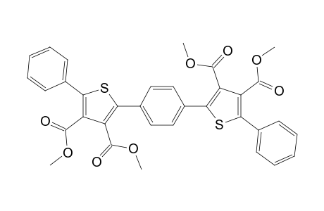 2,2'-(1,4-Phenylen)bis(5-phenyl-3,4-thiophendicarboxylate-dimethylester)