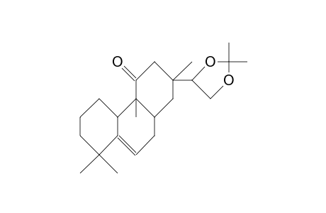Ent-11-keto-15,16-dihydroxy-rosa-5-ene acetonide