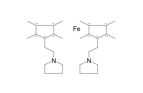 Iron, bis[.eta.-5-[tetramethyl[2-(pyrrolidin-1-yl)ethyl]cyclopentadienyl]]-