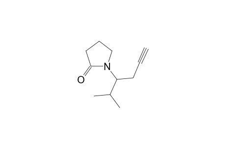1-(2-Methylhex-5-yn-3-yl)pyrrolidin-2-one