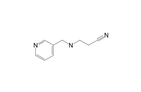 3-(3-Pyridylmethylamino)propionitrile