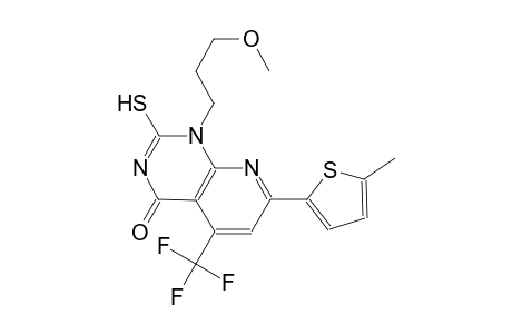 pyrido[2,3-d]pyrimidin-4(1H)-one, 2-mercapto-1-(3-methoxypropyl)-7-(5-methyl-2-thienyl)-5-(trifluoromethyl)-