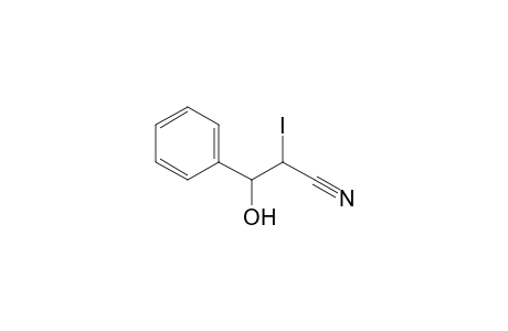 3-Hydroxy-2-iodo-3-phenylpropanenitrile