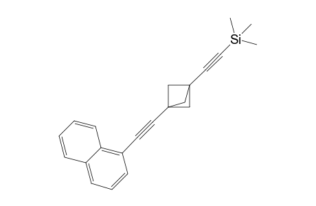 Trimethyl{[3-(1-naphthylethynyl)bicyclo[1.1.1]pentyl]ethynyl}silane