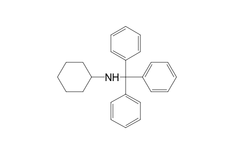 Cyclohexylamine, N-trityl-