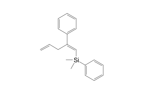 Dimethyl-phenyl-[(1E)-2-phenylpenta-1,4-dienyl]silane