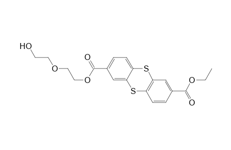2,7-Thianthrenedicarboxylic acid, ethyl 2-(2-hydroxyethoxy)ethyl ester