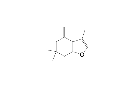 3a,4,5,6,7,7a-Hexahydro-3,6,6-trimethyl-4-methylidene-1-benzofuran