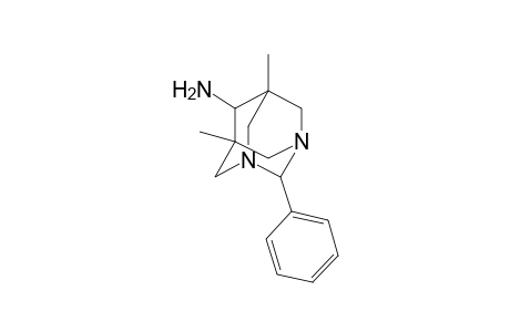 6-Amino-5,7-dimethyl-2-phenyl-1,3-diazaadamantane