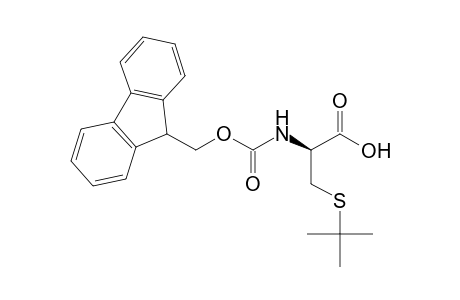 N-((((9H-Fluoren-9-yl)methoxy)carbonyl)amino)-S-tert-butyl-L-cysteine