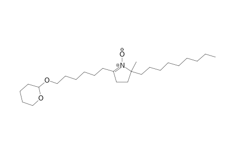 3,4-Dihydro-2-methyl-2-nonyl-5-(6'-tetrahydropyranyloxy-hexyl)-2H-pyrrole 1-oxide