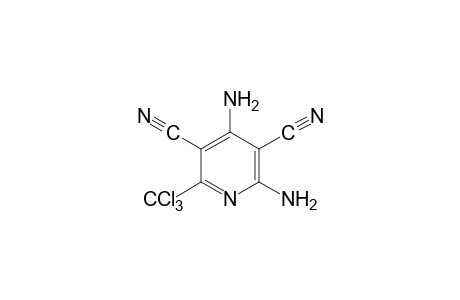 2,4-diamino-6-(trichloromethyl)-3,5-pyridinedicarbonitrile