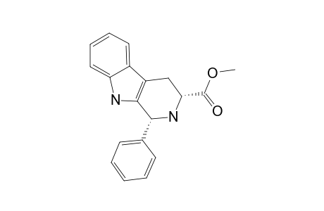 cis-(3-[Methoxycarbonyl]-1,2,3,4-tetrahydro-9H-pyrido[3,4-B]indol-1-yl)-benzene