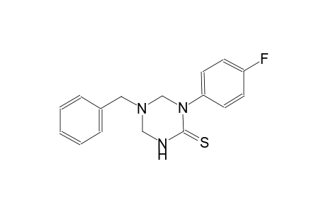 5-benzyl-1-(4-fluorophenyl)tetrahydro-1,3,5-triazine-2(1H)-thione