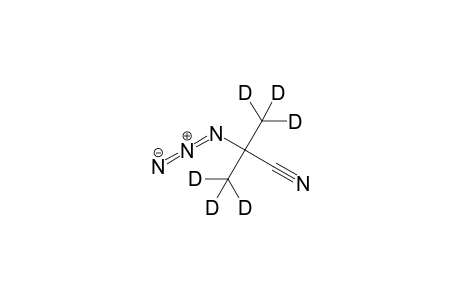 2-Azido-3,3,3-trideuterio-2-(trideuteriomethyl)propanenitrile