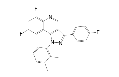 1-(2,3-dimethylphenyl)-6,8-difluoro-3-(4-fluorophenyl)-1H-pyrazolo[4,3-c]quinoline