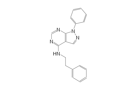 N-(2-Phenylethyl)-N-(1-phenyl-1H-pyrazolo[3,4-d]pyrimidin-4-yl)amine