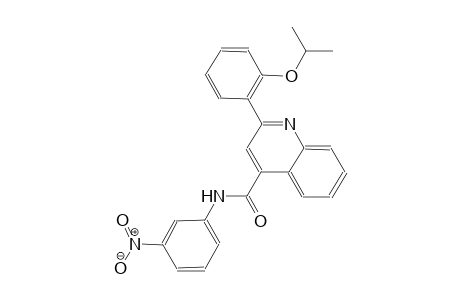 2-(2-isopropoxyphenyl)-N-(3-nitrophenyl)-4-quinolinecarboxamide