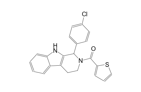 1-(4-chlorophenyl)-2-(2-thienylcarbonyl)-2,3,4,9-tetrahydro-1H-beta-carboline
