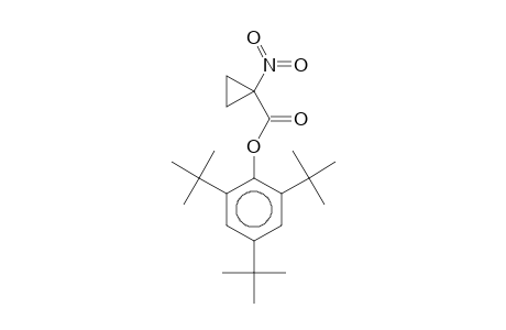 Cyclopropanecarboxylic acid, 1-nitro-, 2,4,6-tris(1,1-dimethylethyl)phenyl ester