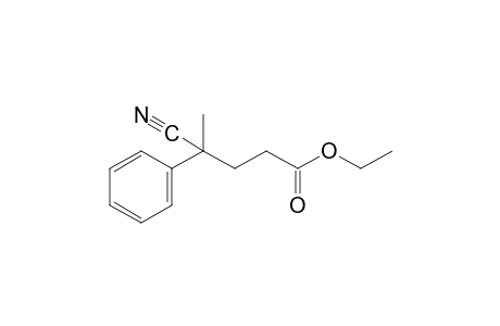 4-Cyano-4-phenyl-valeric acid, ethyl ester