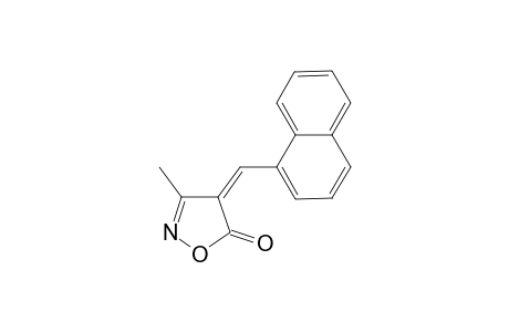 4-(1-Naphthylmethylidene)-3-methylisoxazol-5(4H)-one