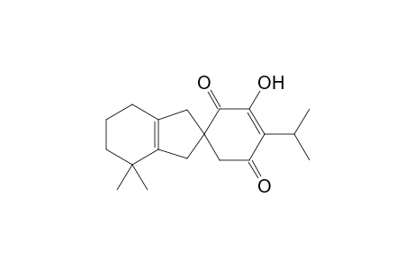 spiro[4,4-Dimethylhexahydroindene-2,1'-3'-hydroxy-4'-isopropylcyclohex-3'-en-2',5'-dione]