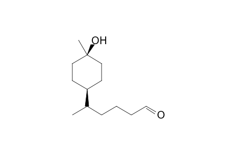(+/-)-5-(cis-4'-hydroxy-4'-methyl-rel-1'-cyclohexyl)hexanal
