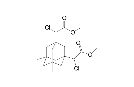 alpha,alpha'-dichloro-5,7-dimethyl-1,3-adamantanediacetic acid, dimethyl ester