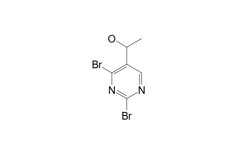 2,4-DIBROMO-5-(1-HYDROXYETHYL)-PYRIMIDINE