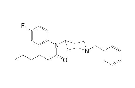 N-(1-Benzylpiperidin-4-yl)-N-(4-fluorophenyl)hexanamide