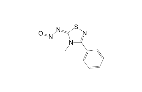 3-Phenyl-4-Methyl-N-nitroso-1,.2,4-thiadiazole-5(2H)-imine