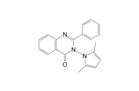 2-Phenyl-3-(2,5-dimethylpyrrol-1-yl)quinazolin-4(3H)-one