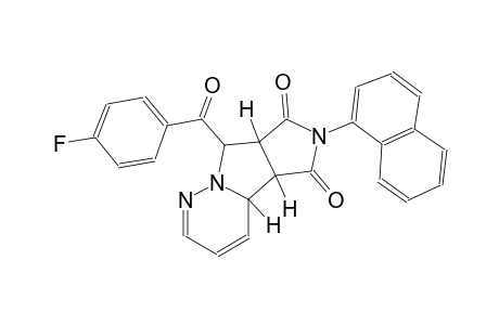 (4aR,4bS,7aR,8S)-8-(4-fluorobenzoyl)-6-(1-naphthyl)-7a,8-dihydro-4aH-pyrrolo[3',4':3,4]pyrrolo[1,2-b]pyridazine-5,7(4bH,6H)-dione