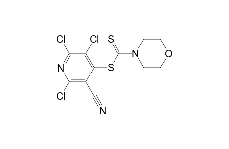 (2,3,6-trichloro-5-cyano-4-pyridyl) morpholine-4-carbodithioate