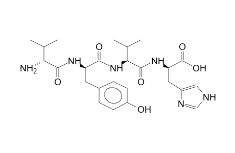 VAL-TYR-D-VAL-HIS, ANGIOTENSIN TETRAPEPTIDE ANALOG