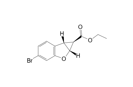 Ethyl (1R,1aR,6bS)-4-bromo-1a,6b-dihydro-1H-cyclopropa[b]benzofuran-1-carboxylate