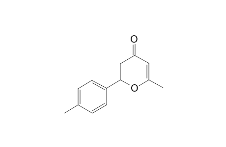 2,3-Dihydro-6-methyl-2-(4-methylphenyl)-4H-pyran-4-one