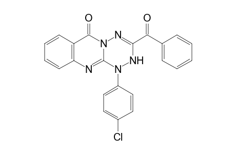1-(4'-Chlorophenyl)-3-benzoyl-6H-[1,2,4,5]tetrazino[3,2-b]quinazolin-6-one