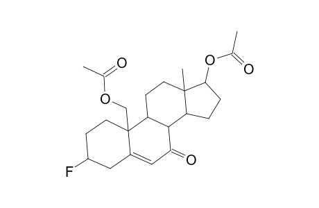 Androst-5-en-7-one, 17,19-bis(acetyloxy)-3-fluoro-, (3.beta.,17.beta.)-