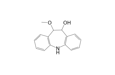 10-Methoxy-11-hydroxy-10,11-dihydro-5H-0-dibenz[b,f]azepine