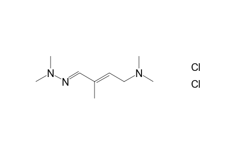 (1E,2E)-4-Dimethylamino-2-methylbut-2-enal Dimethylhydrazone Dihydrochloride