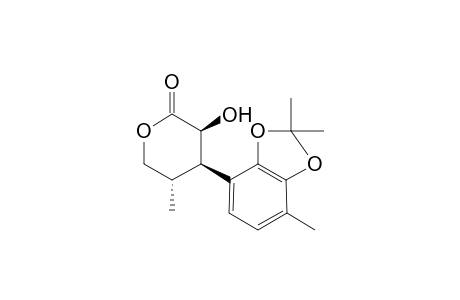 O,O-Isopropylidenecalopin