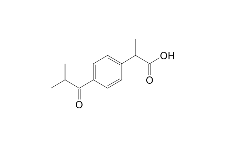 2-(4-isobutyrylphenyl)propanoic acid