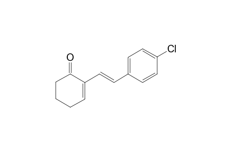 (E)-2-(4-Chlorostyryl)cyclohex-2-enone