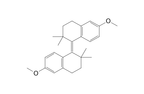 (1E)-6-methoxy-1-(6-methoxy-2,2-dimethyl-tetralin-1-ylidene)-2,2-dimethyl-tetralin